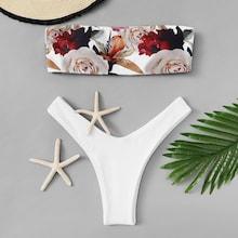 Shein High Leg Mix-and-match Random Pattern Bikini Set