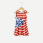 Shein Girls Striped A-line Dress