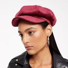 Shein Velvet Baker Boy Cap