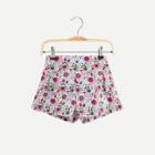 Shein Girls All Over Florals Shorts