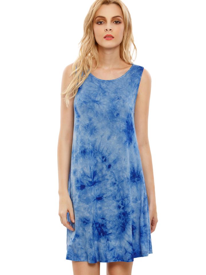 Shein Tie Dye Tank Dress