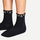 Shein Metal Star Detail Ankle Socks