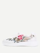 Shein Jungle Print Lace Up Slip On Sneakers