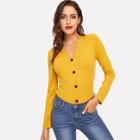 Shein Single Breasted T-shirt