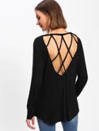 Shein Strappy Back Tee