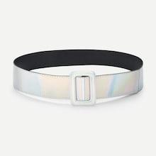 Shein Rectangle Buckle Plain Belt