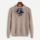 Shein Solid Knotted Decoration Sweater