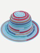 Shein Multicolor Striped Bucket Hat