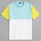 Shein Men Patchwork Short Sleeve Tee