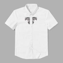 Shein Men Floral Blouse
