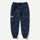 Shein Men Elastic Waist Camo Pants