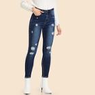 Shein Skinny Ripped Detail Jeans