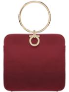 Shein Wine Red Magnetic Pu Shoulder Bag
