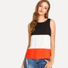 Shein Cut And Sew Shell Top