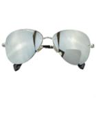 Shein Silver Pilot Women Sunglasses