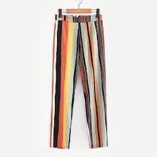 Shein Multi-stripe Tapered Leg Pants