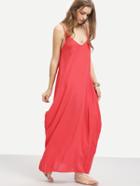 Shein Side Pockets Loose Fit Maxi Cami Dress