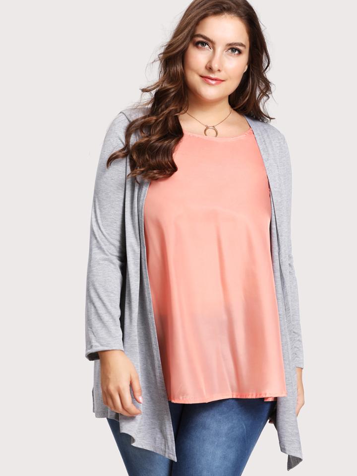 Shein 2 In 1 Split Side Blouse