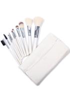 Shein 10pcs White Makeup Brush Set
