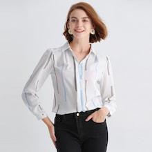 Shein Button Decorated Blouse