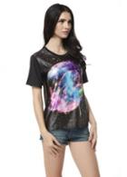 Rosewe Summer Essential Round Neck Woman Starry T Shirt