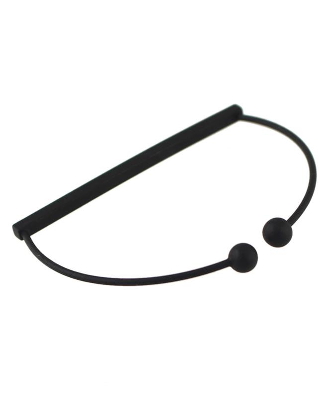 Shein Black Half Round Shape Bracelet