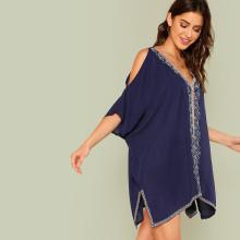 Shein Geometric Pattern Cover Up