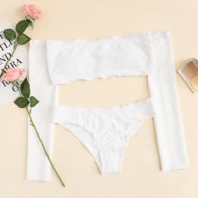 Shein Long Sleeve Bikini Set