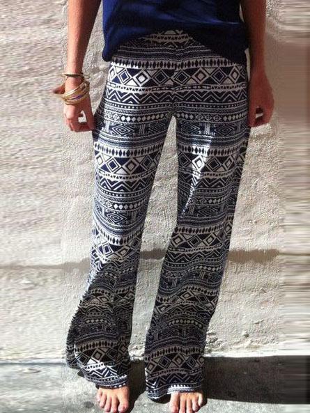 Shein Geometric Print Loose Pant