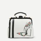 Shein Heel Print Tote Bag