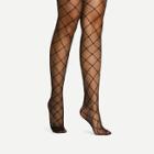 Shein Quilted Design Pantyhose Stockings