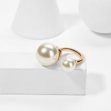 Shein Faux Pearl Design Cuff Ring