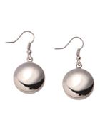 Shein Alloy Snap Button Drop Earrings