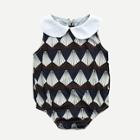 Shein Toddler Girls Geometric Print Jumpsuit