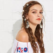 Shein Metal Hair Clip Set 6pcs