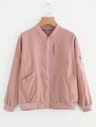 Shein Zip Up Front Jacket