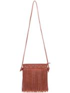 Shein Coffee Rivet Tassel Pu Satchel Bag