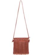 Shein Coffee Rivet Tassel Pu Satchel Bag