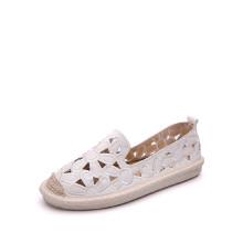 Shein Cap Toe Cutout Espadrille Flats