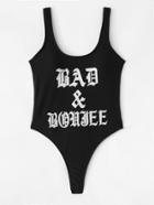 Shein Letter Print Swimsuit