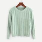Shein Cable Knit Sweater