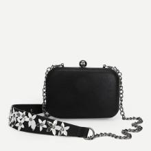 Shein Flower Detail Chain Bag