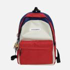 Shein Color Block Zipper Backpack