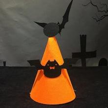 Shein Halloween Bat Decor Hat
