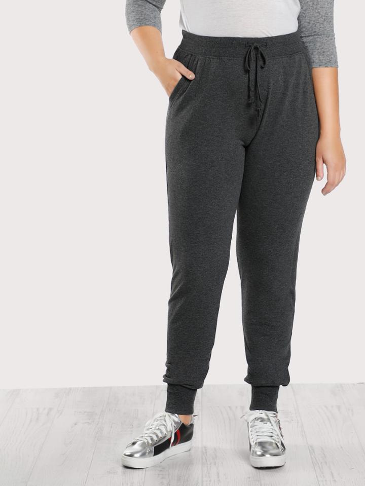 Shein Heather Knit Sweatpants