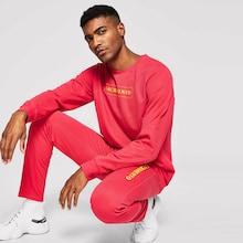 Shein Men Letter Detail Pullover & Pants Set