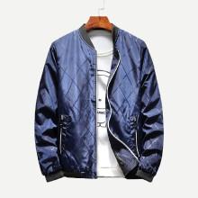 Shein Men Argyle Jacket