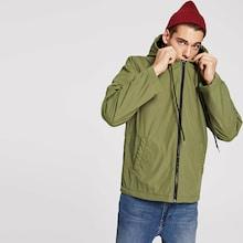 Shein Men Zip Up Pocket Hoodie Jacket