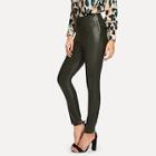 Shein Zip Side Pu Pants