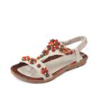 Shein Beaded Decorated Flat Sandals